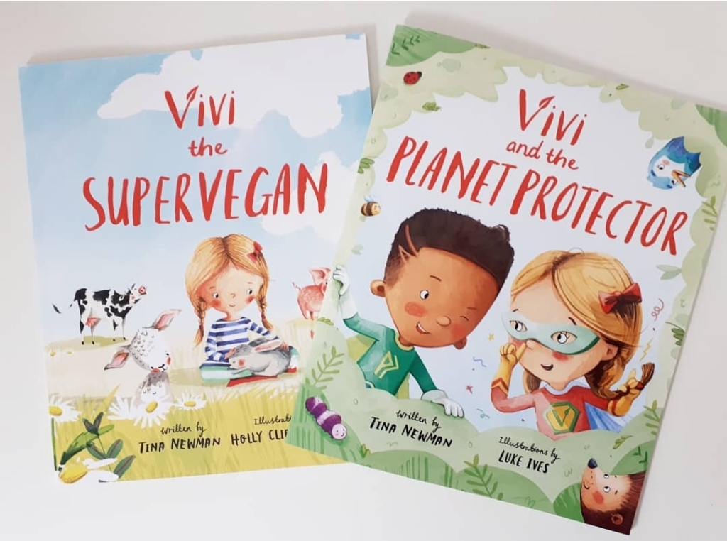 “Vivi the Supervegan” – the new children’s books of kindness series, by Tina Newman